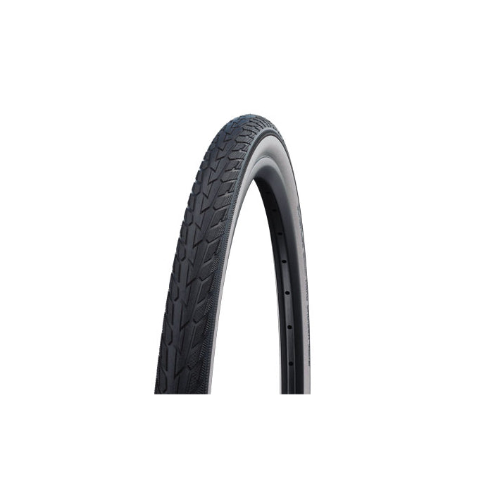 SCHWALBE DÄCK 37-584 ROAD CRUISER K-Guard  SVART/WHITE WALL