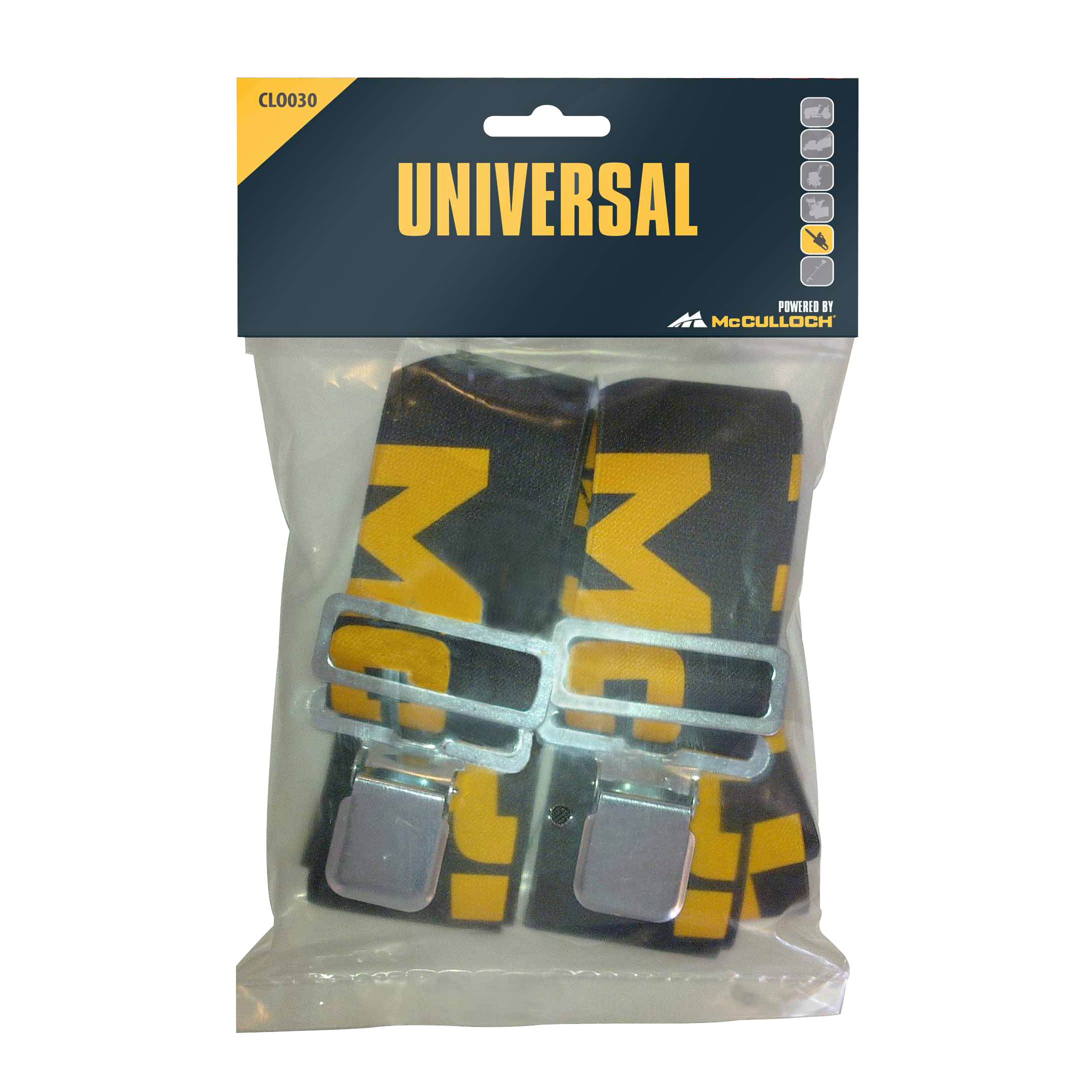 HUSQVARNA Hängslen med metallclips