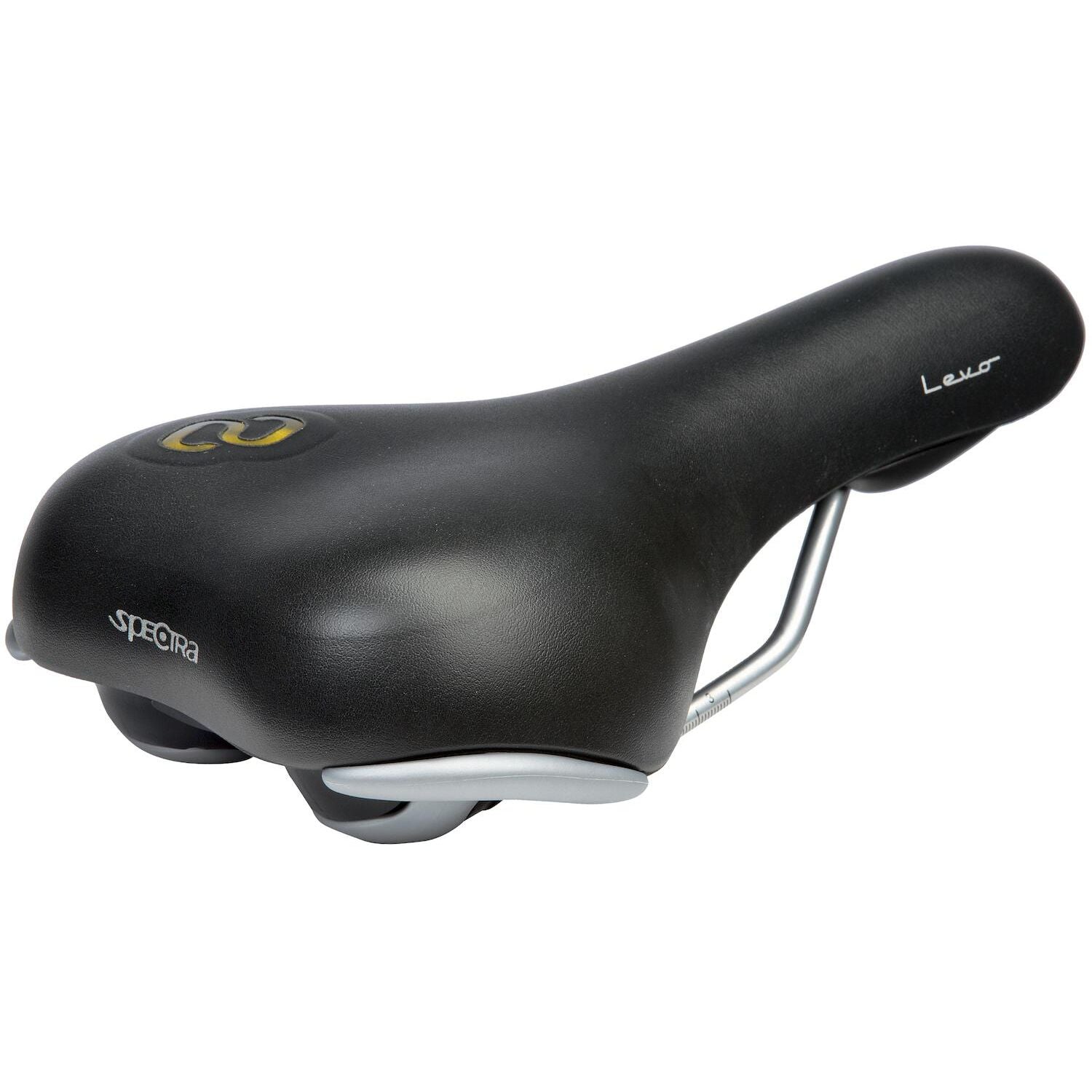 SPECTRA Sadel Levo dam svart