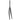 Framgaffel 559 1" svart
