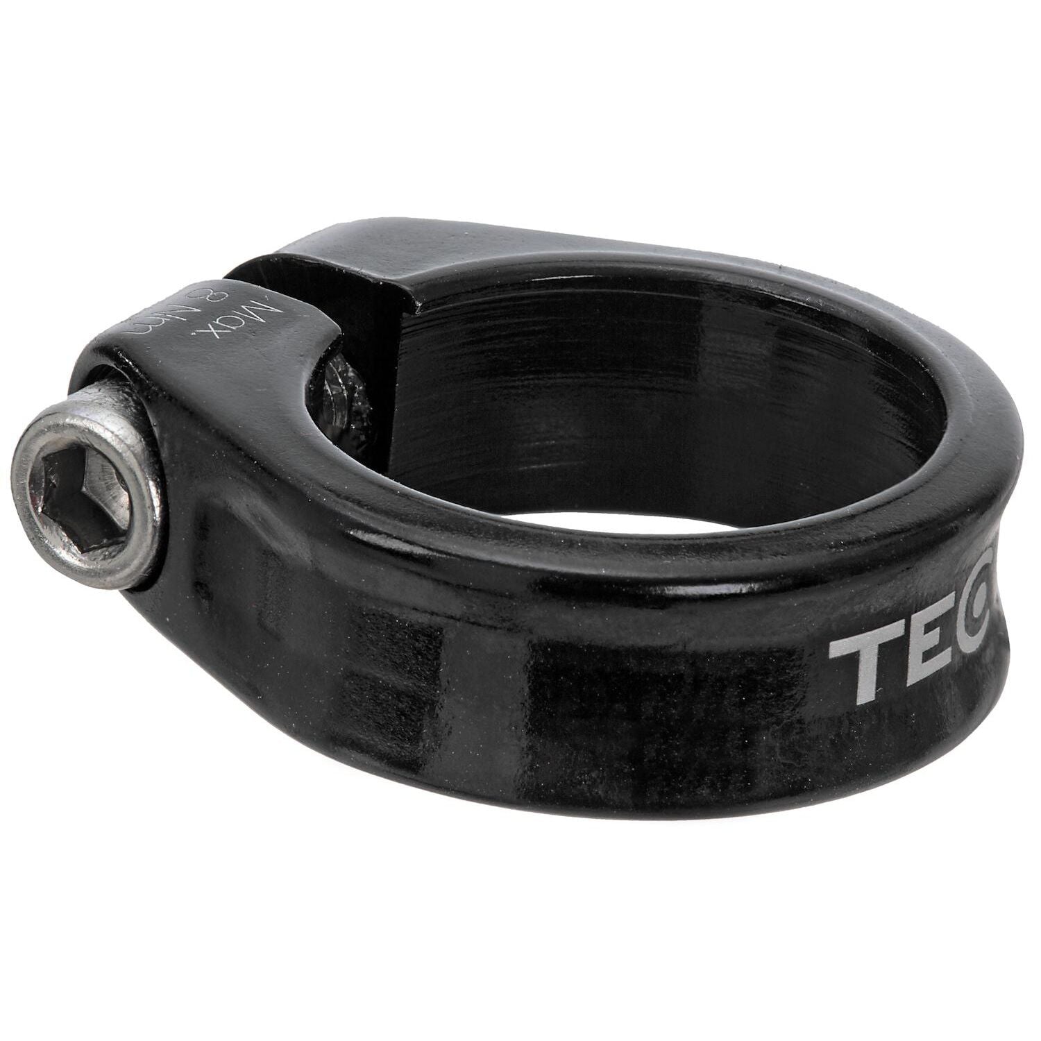 TEC Sadelrörsklämma 34.9mm svart