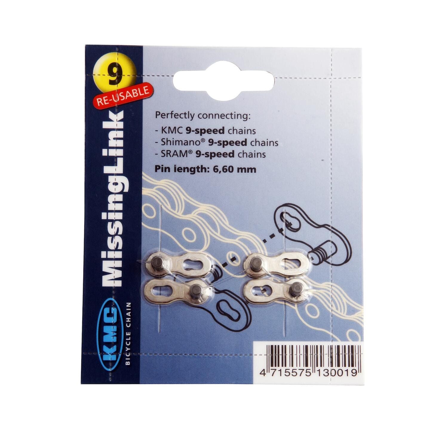 SPECTRA Kedjelås 1/2x1 1/128" snap-on