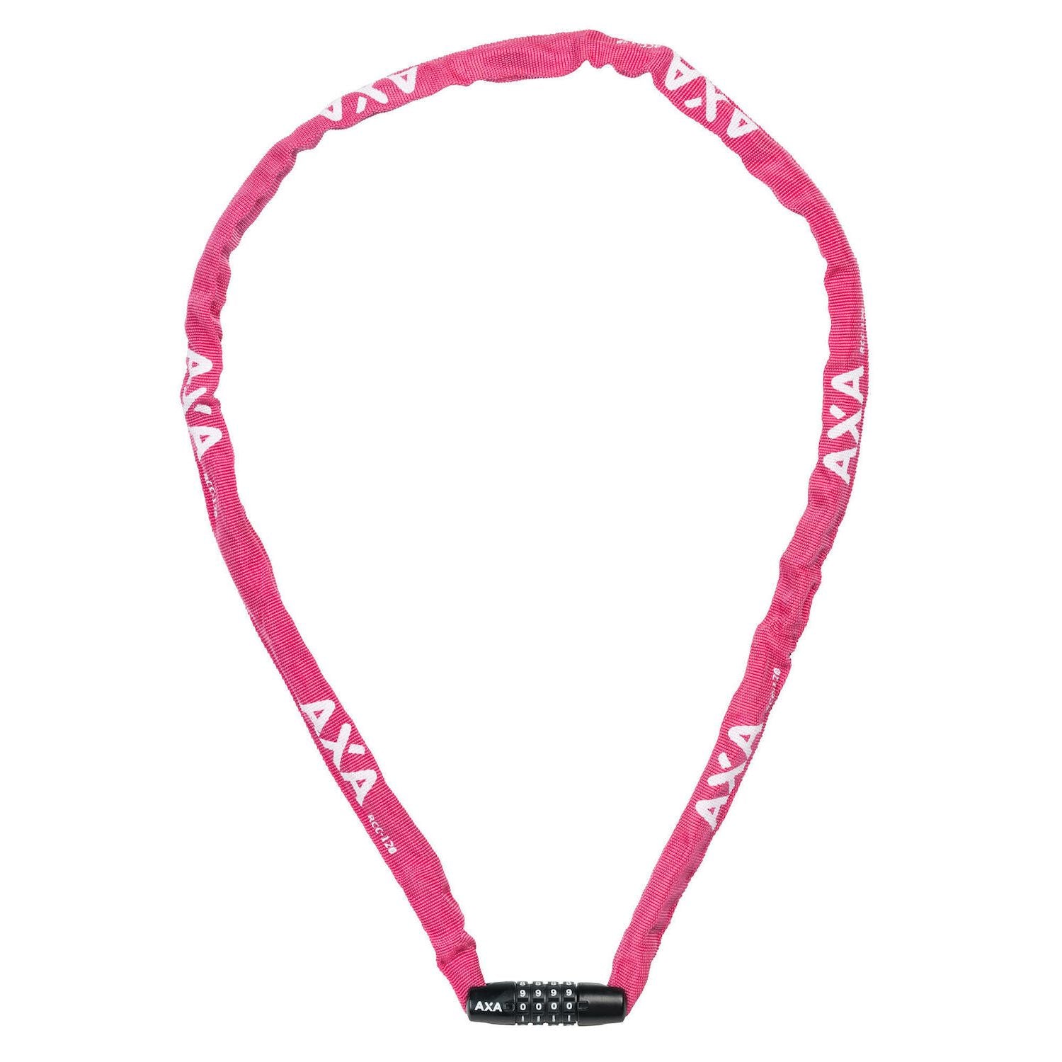 AXA Kättinglås Rigid m kodlås rosa