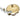 SPECTRA Ringklocka retro guld