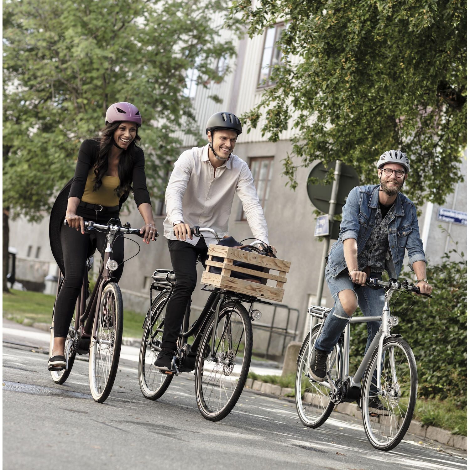 TEC Hjälm Nice MIPS 54-58 vinröd