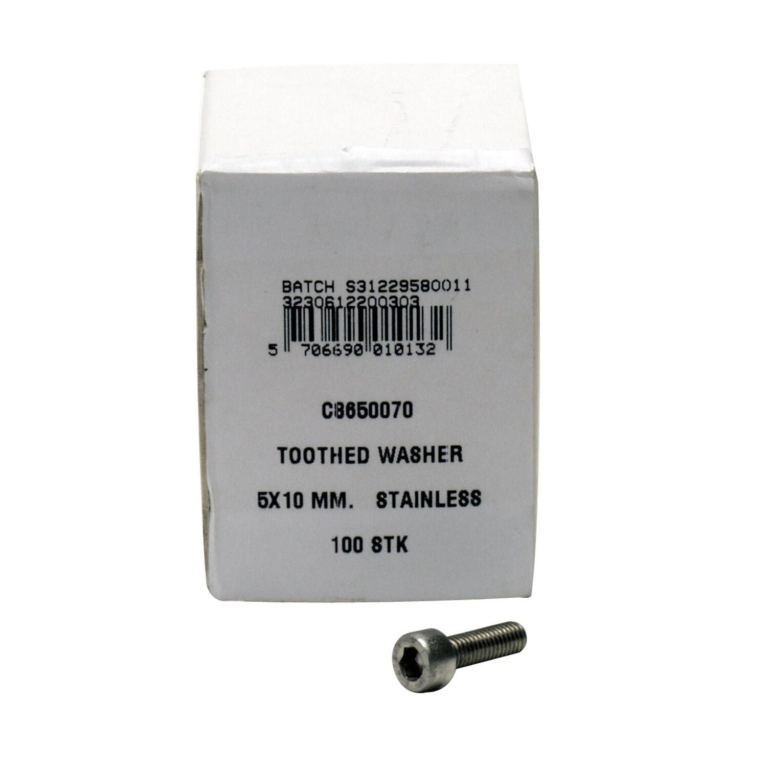 Skruv insex m5x12mm rf (100st)