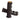 SPECTRA Handtag med reflex 115mm svart