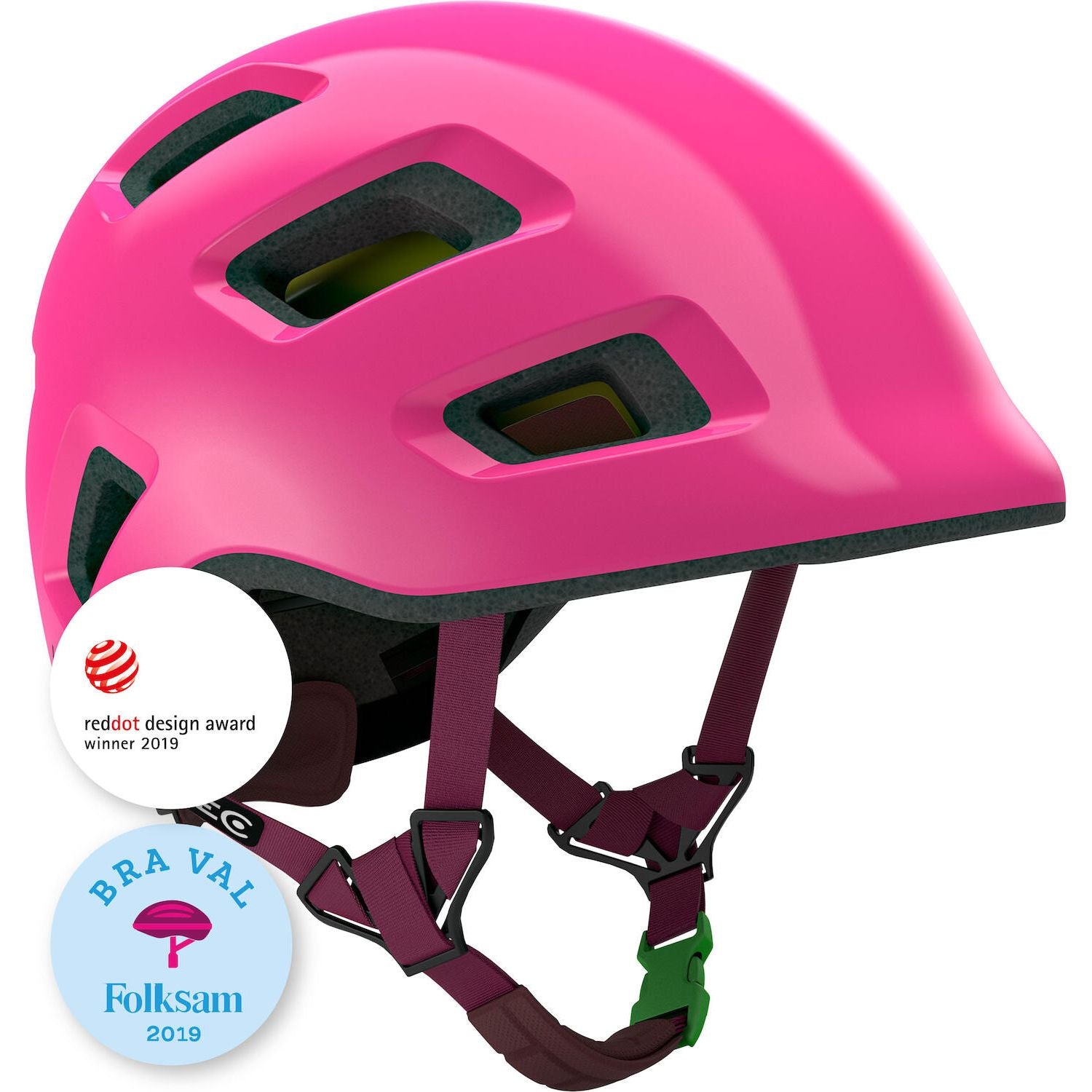 TEC Hjälm Lelle MIPS 44-50 cerise