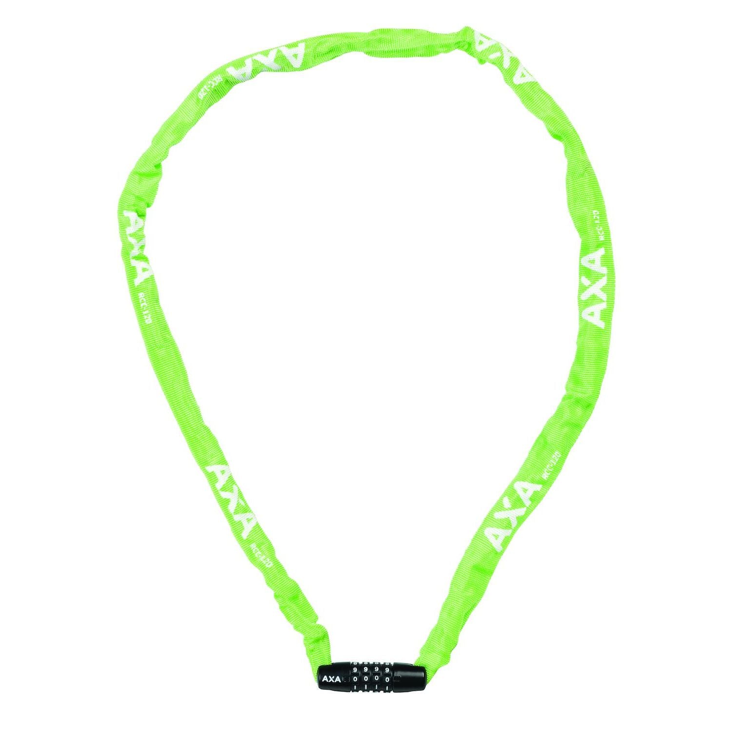 AXA Kättinglås Rigid m kodlås grön