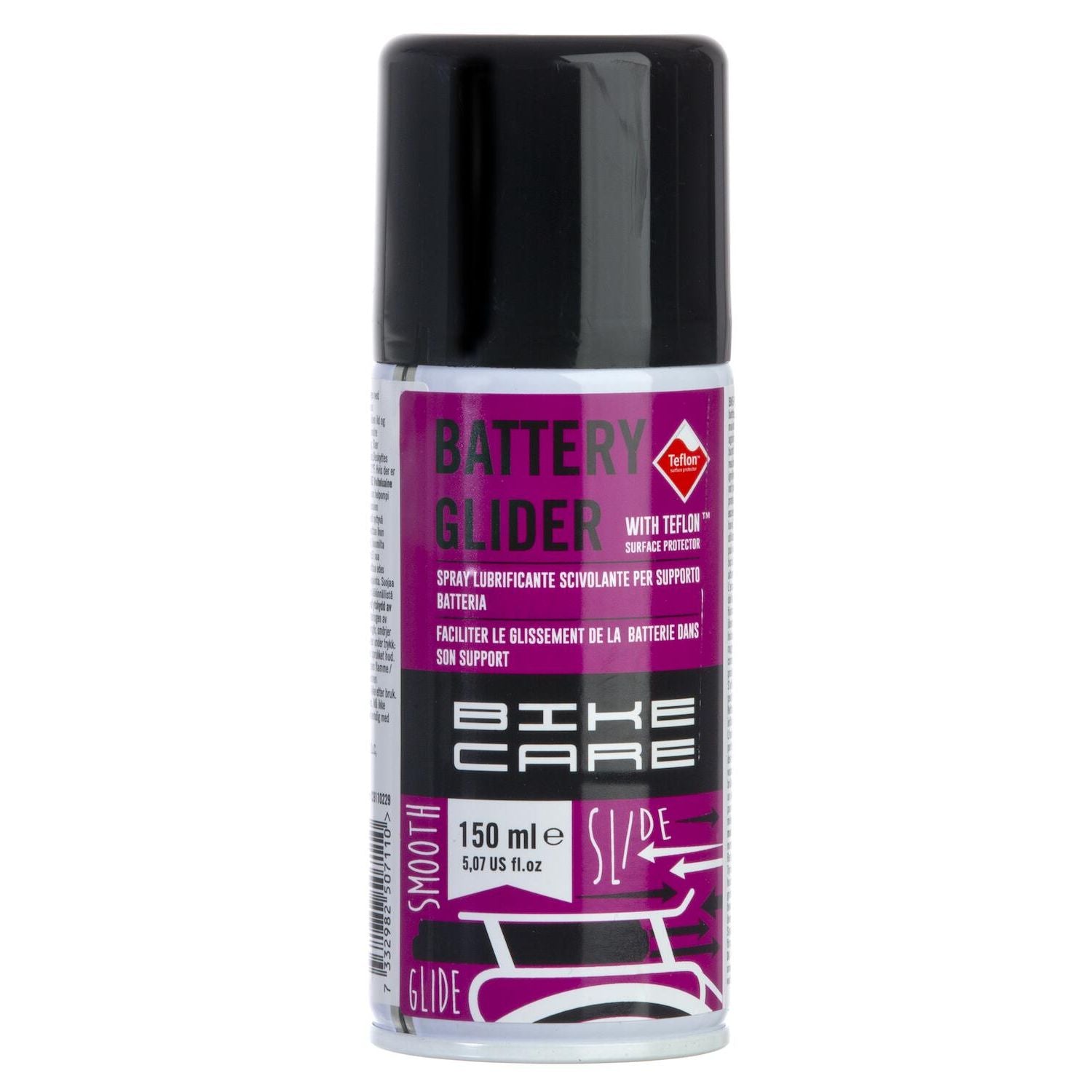 BIKECARE Glidspray elcykelbatteri 150ml