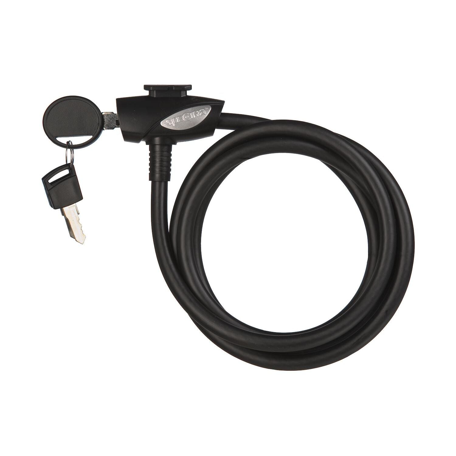 SPECTRA Spirallås 12x1800mm m. hållare