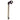 SPECTRA Styrstam 1 1/8" al/st 45x280mm