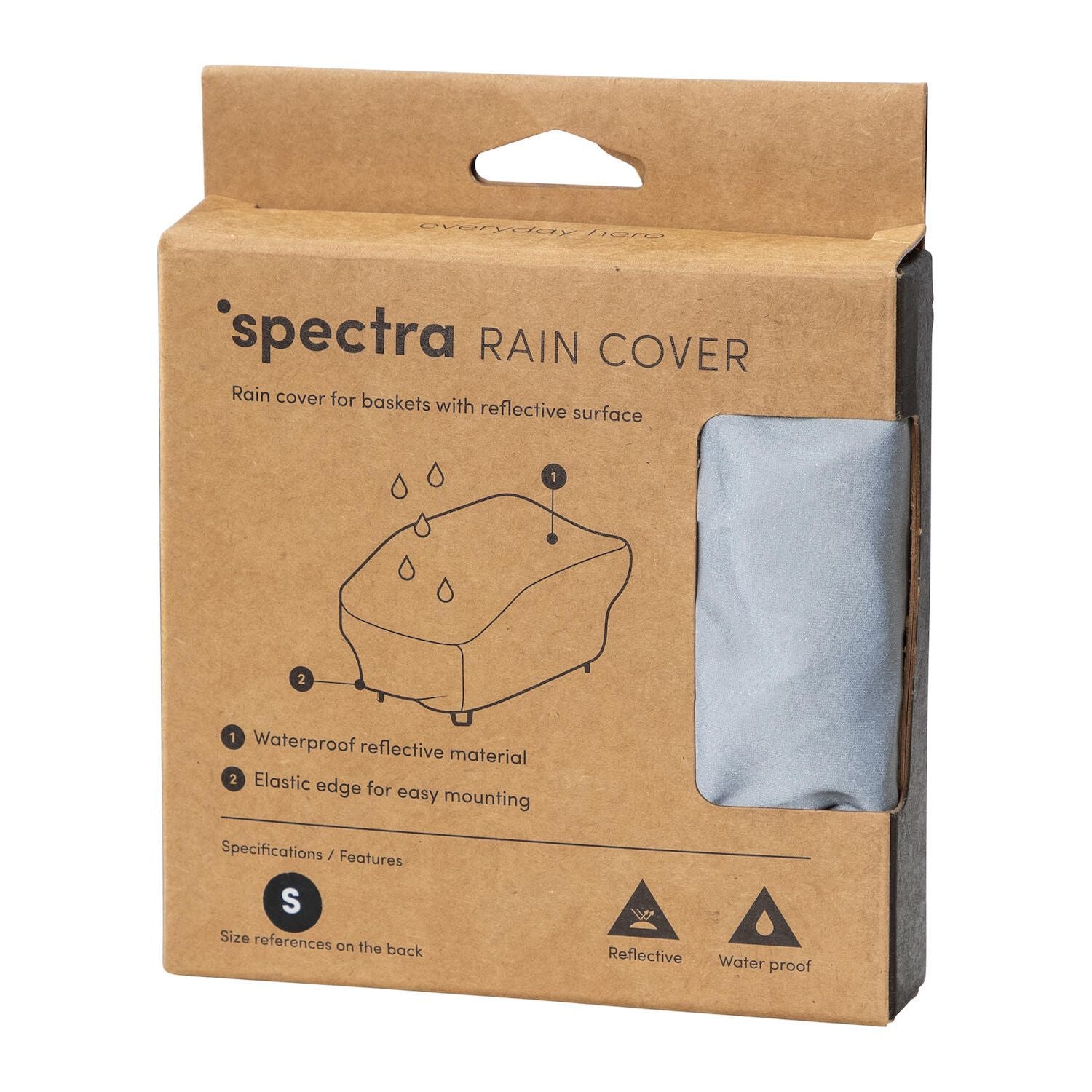 SPECTRA Regnskydd för maxi korgar