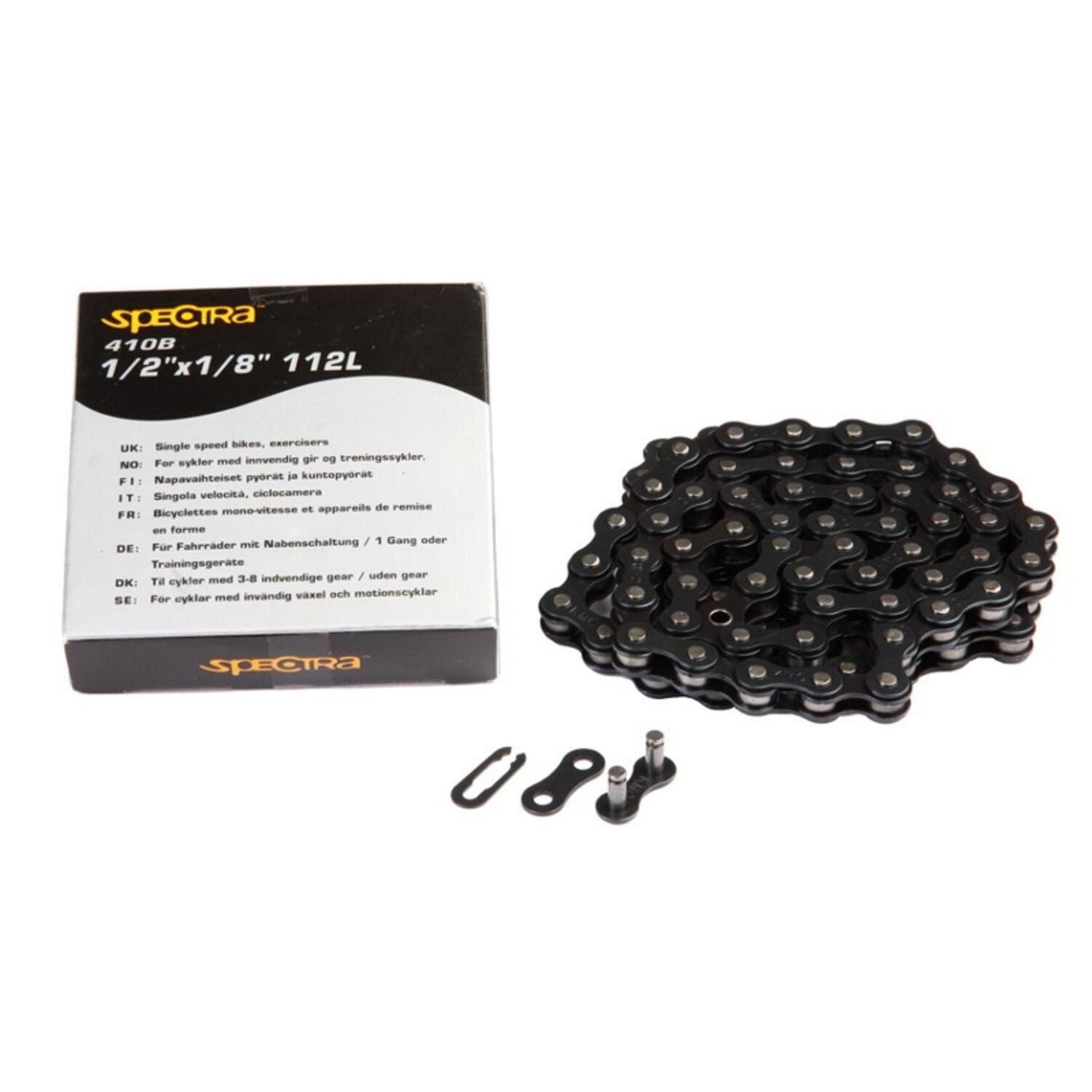 SPECTRA Kedja 1/8" svart