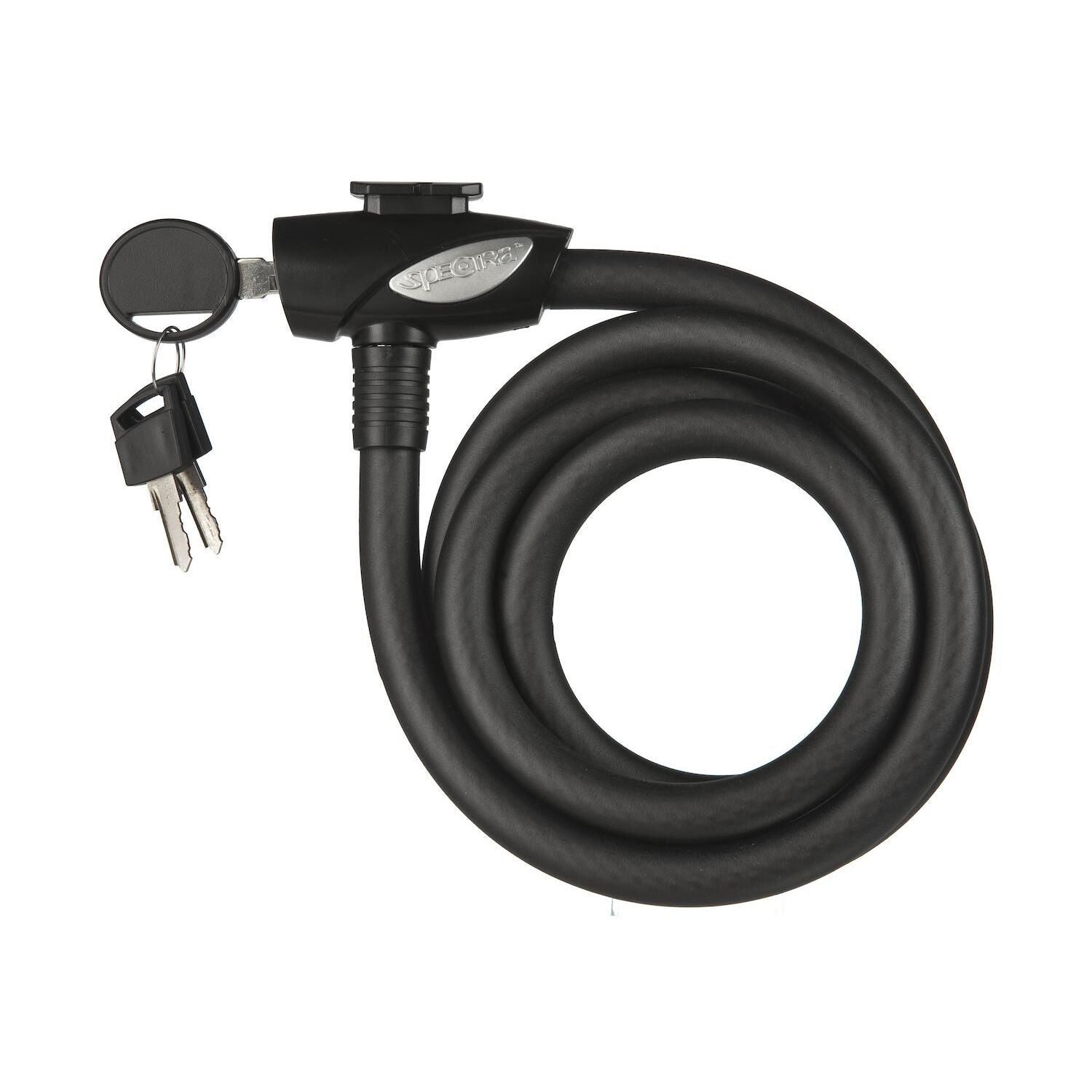 SPECTRA Spirallås 15x1800mm m. hållare