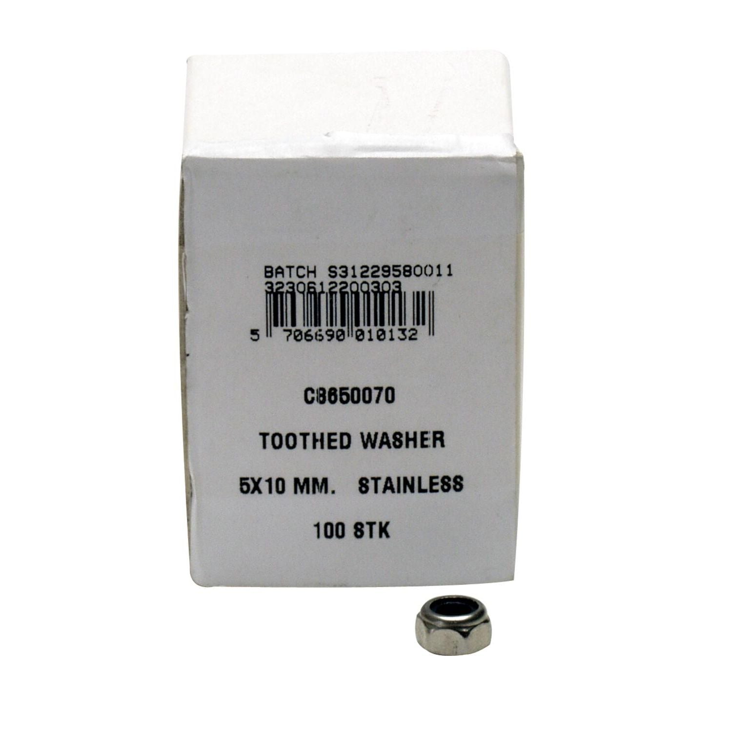 Mutter nylock m6 rf (100st)